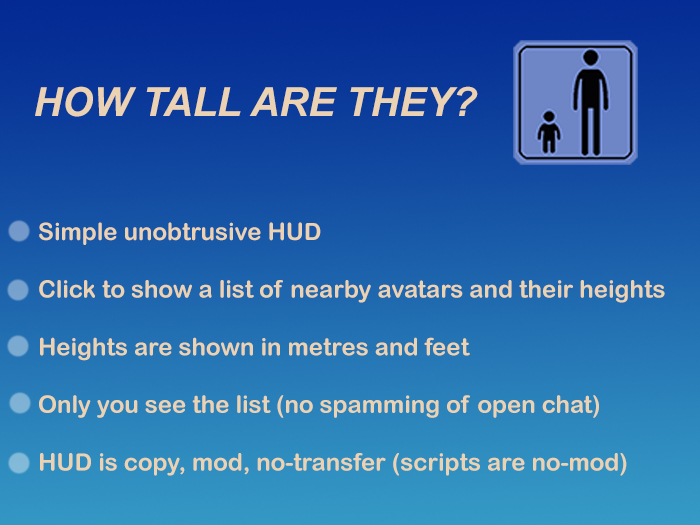 How Tall Are They?