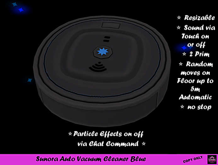 Sunora Auto Vacuum Cleaner Blue
