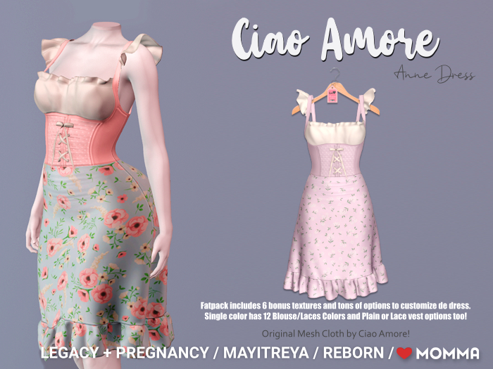 Ciao Amore! - Anne Dress (F) Lilac