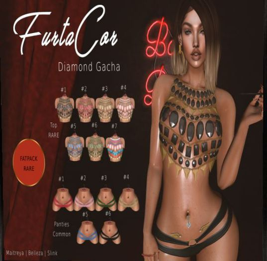 :::FurtaCor::::Diamond Gacha:::Top#3 RARE
