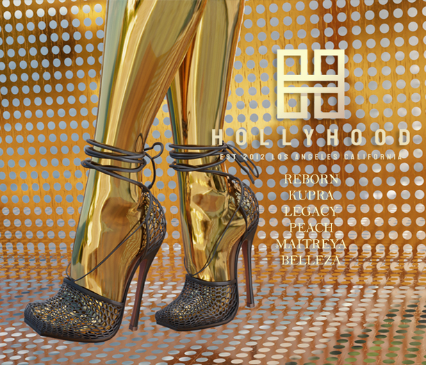 DEMO Hollyhood Net Heels - 10 colors