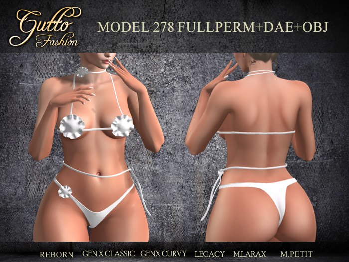 !GUTTO! MODEL 278  OBJ + DAE