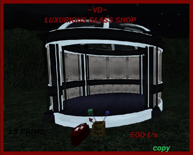 ~VD~ Luxurious Glass Gazebo