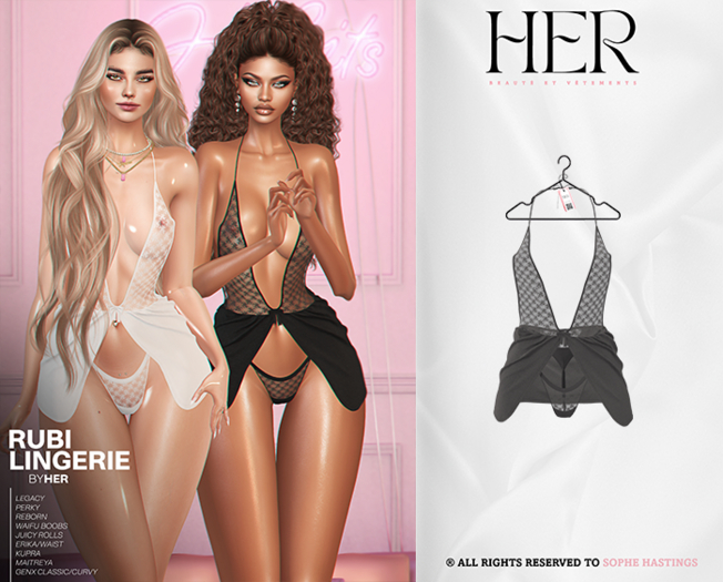 HER - RUBI LINGERIE - V8