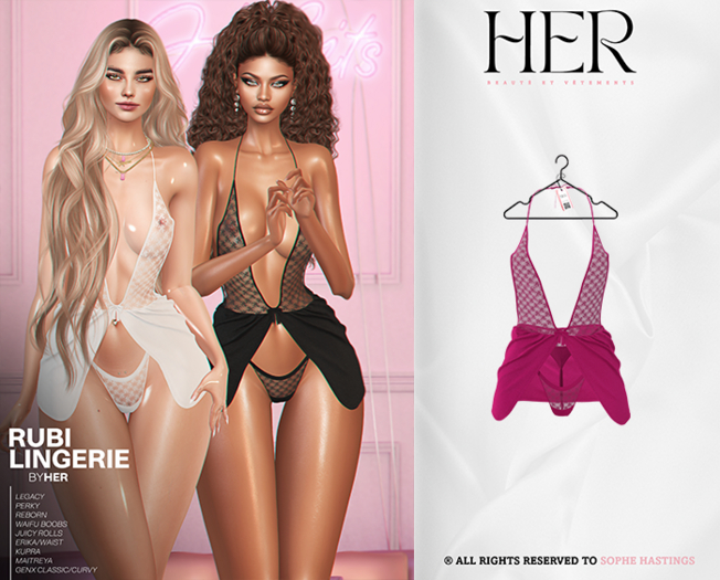 HER - RUBI LINGERIE - V7