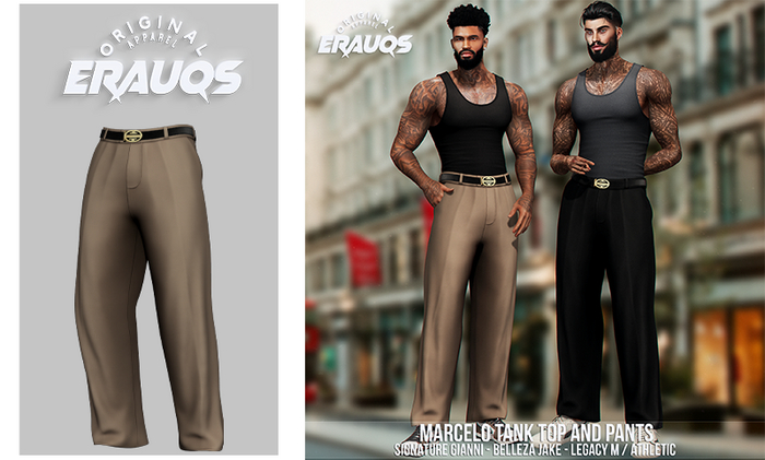 [ ERAUQS ] - Marcelo Pants - 01