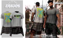 [ ERAUQS ] - Aaron Tee w/  Waist Shirt - 01