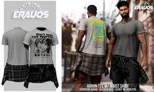 [ ERAUQS ] - Aaron Tee w/  Waist Shirt - 03