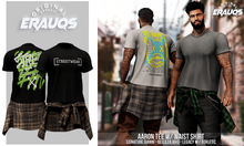 [ ERAUQS ] - Aaron Tee w/  Waist Shirt - 06