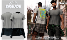 [ ERAUQS ] - Aaron Tee w/  Waist Shirt - 10