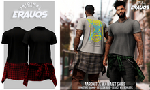 [ ERAUQS ] - Aaron Tee w/  Waist Shirt - 12