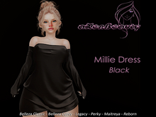 aX: Millie Dress Black