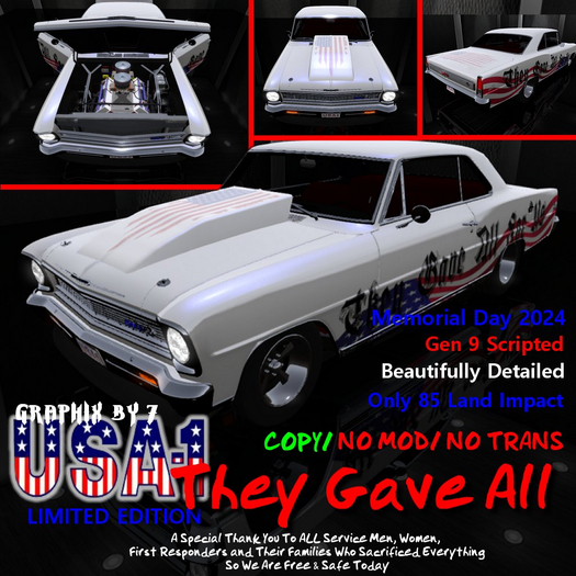 GB7 66 USA-1 They Gave All LIMITED EDITION (BOXED)