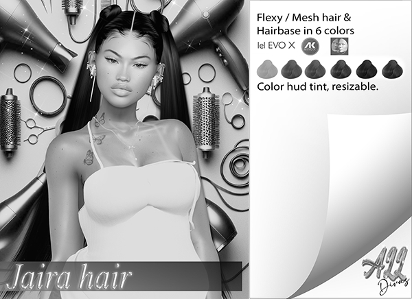 [All Divas]  Jaira Hair DEMO