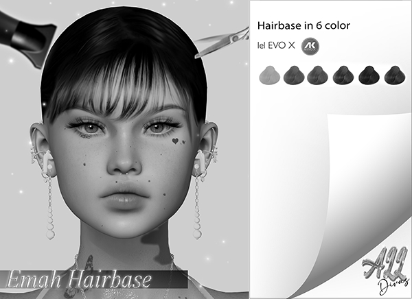[All Divas] Emah  hairbase EVOX DEMO