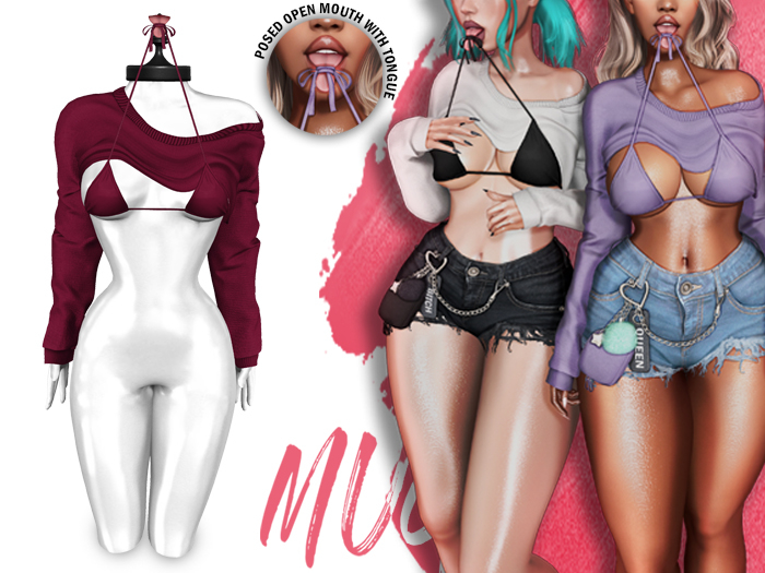 Mug - Janie Top - Maroon
