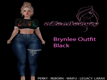 aX: Brynlee Outfit Black