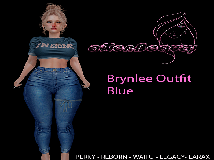 aX: Brynlee Outfit Blue