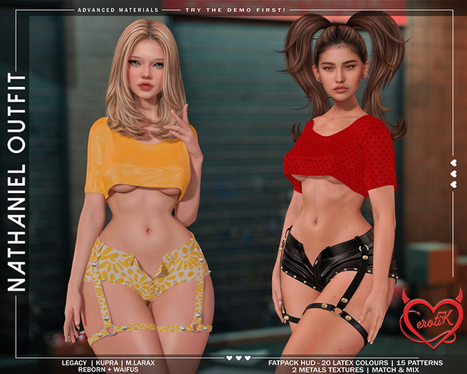 [erotiK] Nathaniel Outfit FATPACK