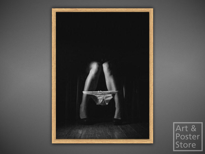 Night Drop | Photo Poster | Mesh Frame with 6 texture options 