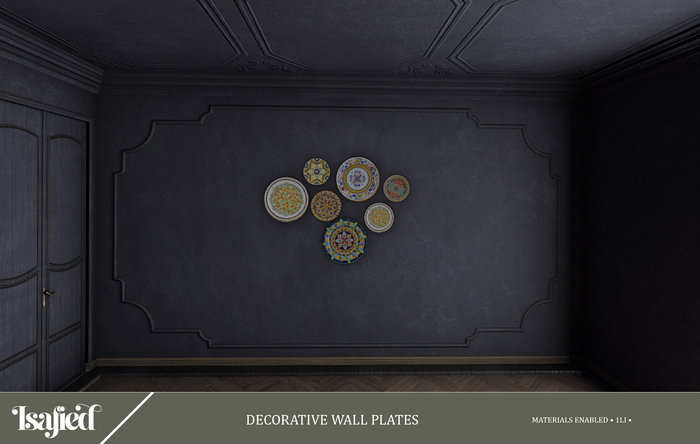 {Isafied} Decorative wall plates