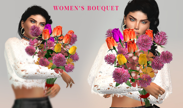 KARACA -WOMEN'S Blooming Bouquet Clover Roses