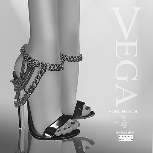 VEGA : MESH ADEL HIGH HEEL DEMO