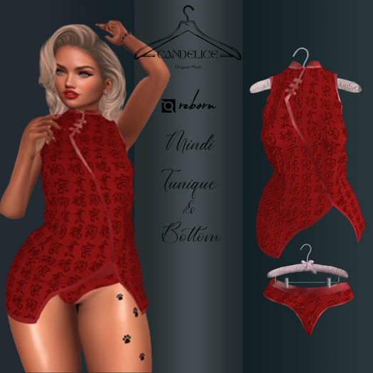 Add me - Reborn, Tunique et culotte Rouge