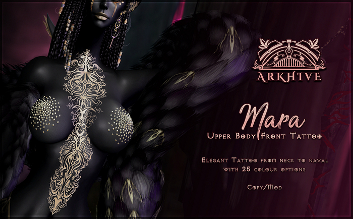 Arkhive :: "Mara" - Upper Body Front Tattoo