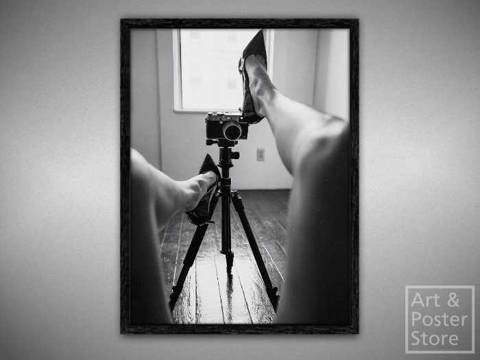 Self Portrait | Photo Poster | Mesh Frame with 6 texture options 