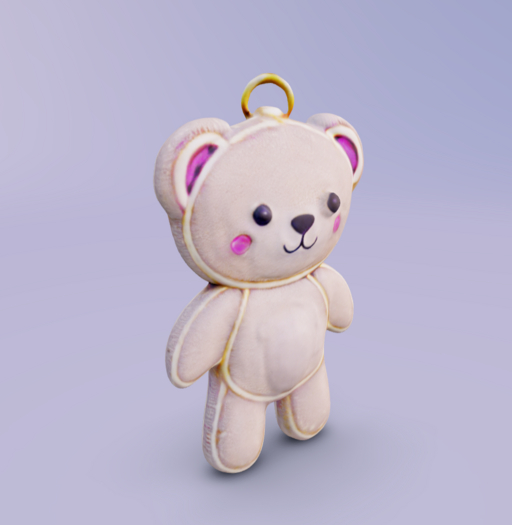 Cute Teddy Necklace