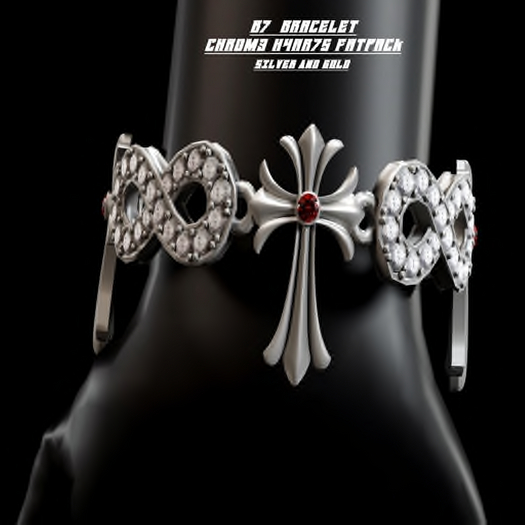 B7  Bracelet  chr hearts Fatpack