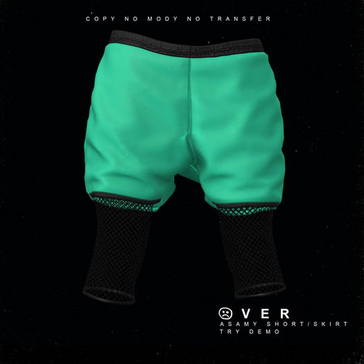 Over - Asamy Short/Skirt - Green