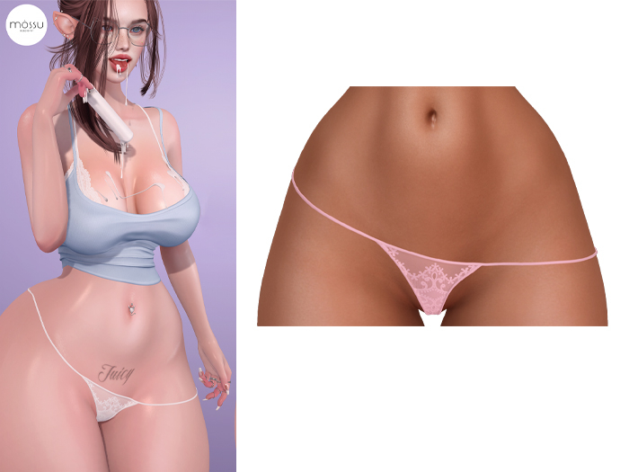 Mossu - Phoebe Panties - Baby Pink 