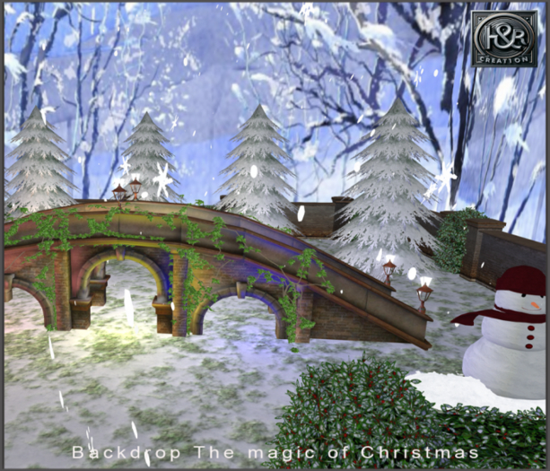 Backdrop The Magic of Christmas 50% ON SALE