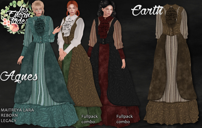 *LE* Agnes Earth - Victorian dress