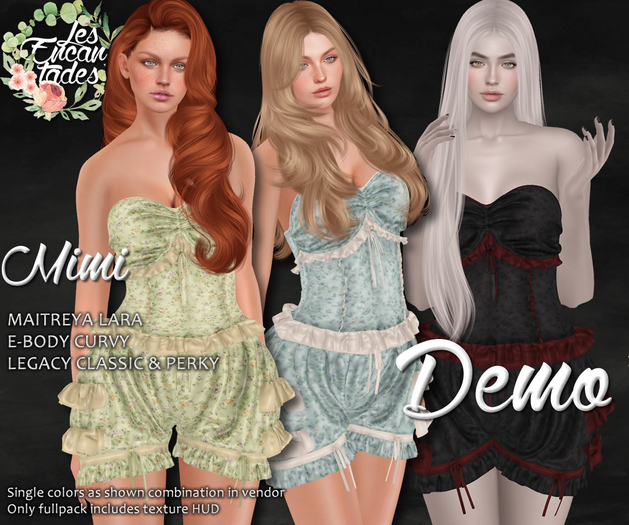 *LE* Mimi DEMO - Vintage lingerie