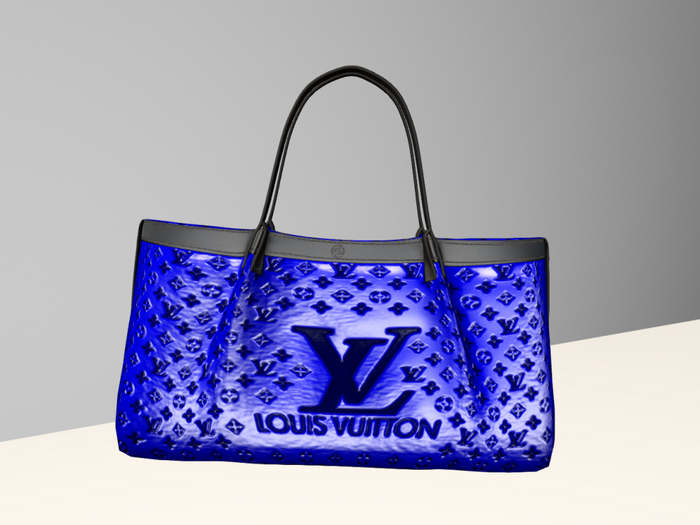 Blue serapian bag