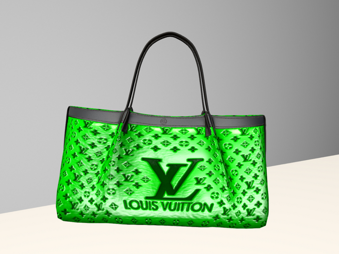 Green serapian bag