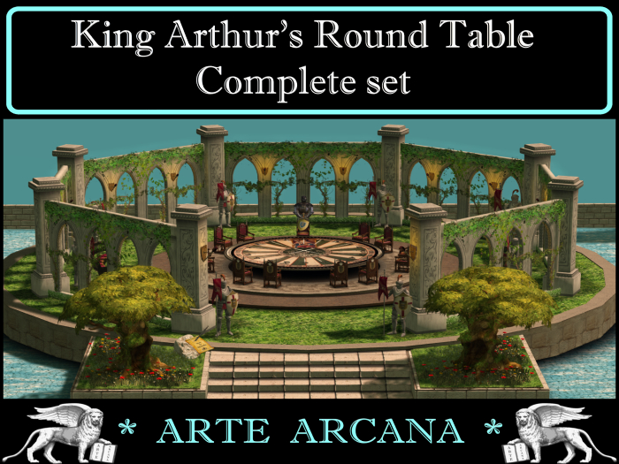KING ARTHUR'S ROUND TABLE COMPLETE SET [ UPDATED ]