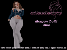 aX: Morgan Outfit Blue