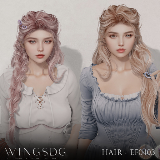 WINGS-HAIR-EF0403 Blondes & Reds (Pack)