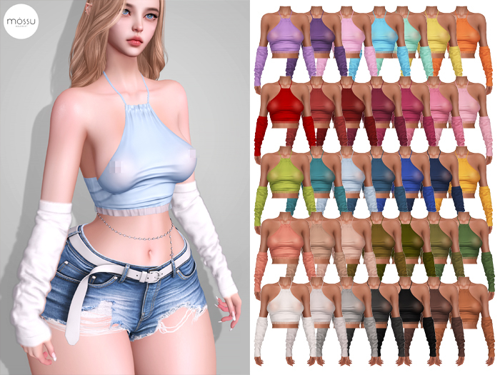 Mossu - Tessa Top & Sleeves - DEMO