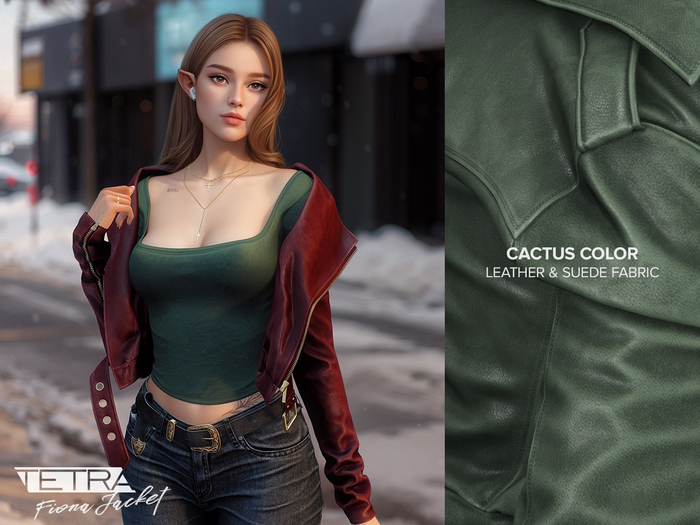 TETRA - Fiona Jacket (Cactus)