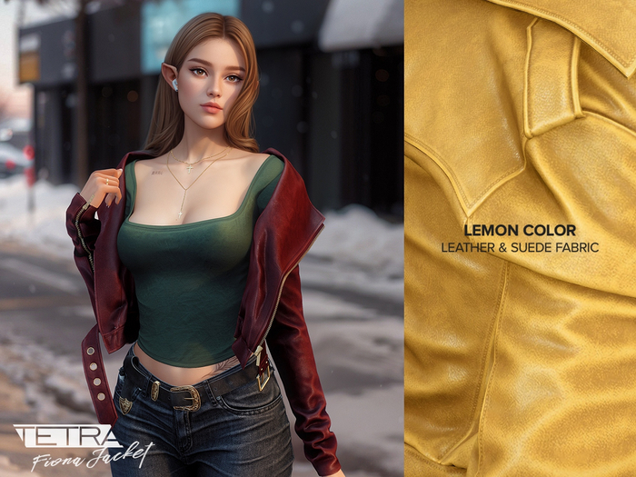 TETRA - Fiona Jacket (Lemon)