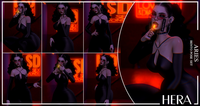HERA - Aries Bento Pose Set.