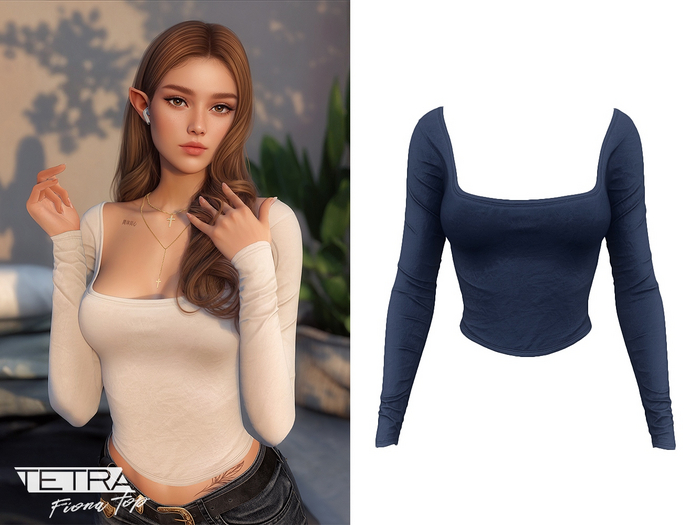 TETRA - Fiona Top (Navy)