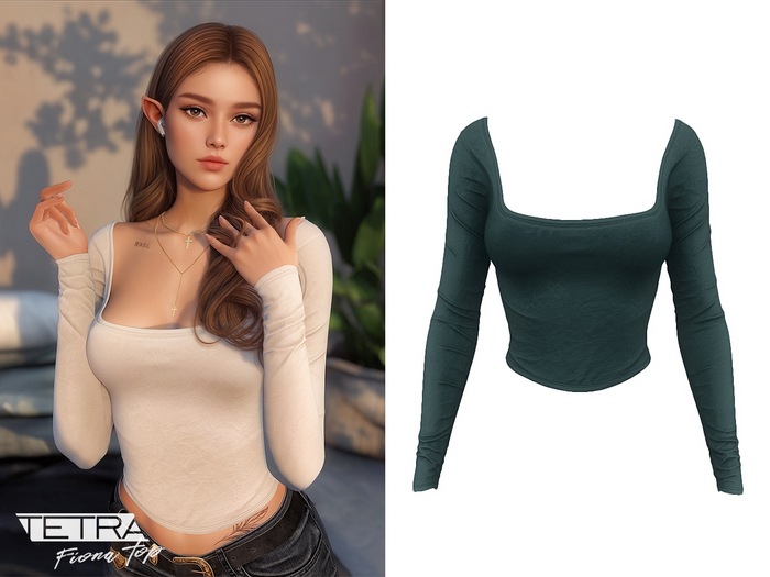 TETRA - Fiona Top (Teal)