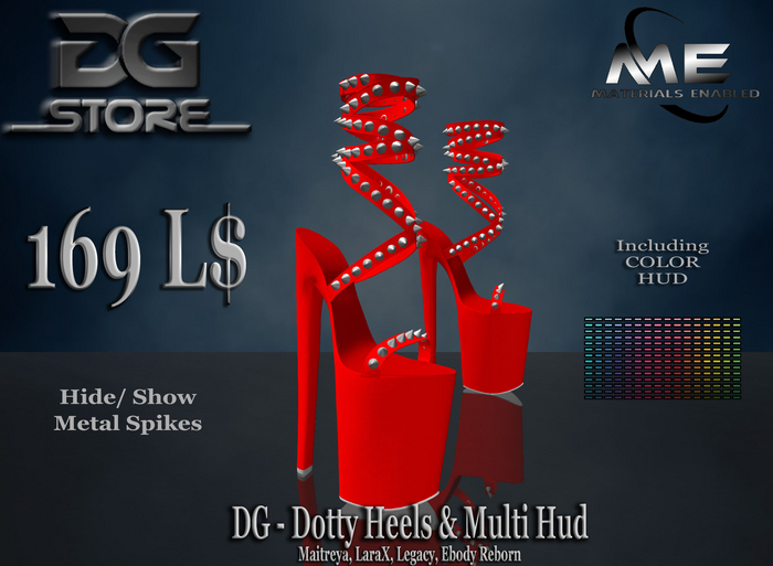 DG - Dotty Heels & Multi Hud - Unpacker