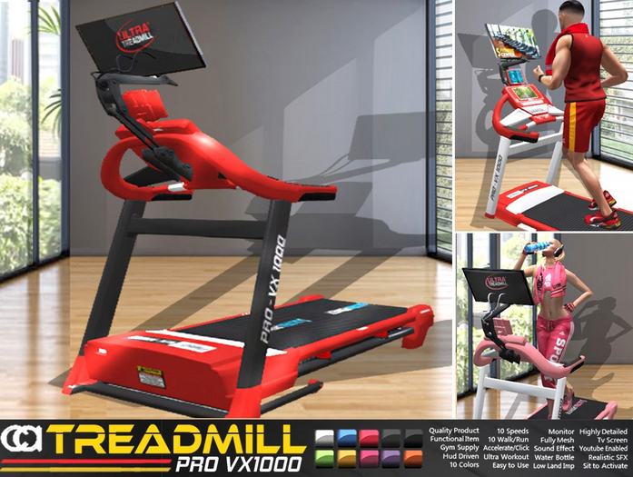 [CA] THE PREMIUM TREADMILL PRO VX1000